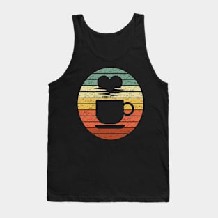 Retro Coffee Lovers Gift Tank Top